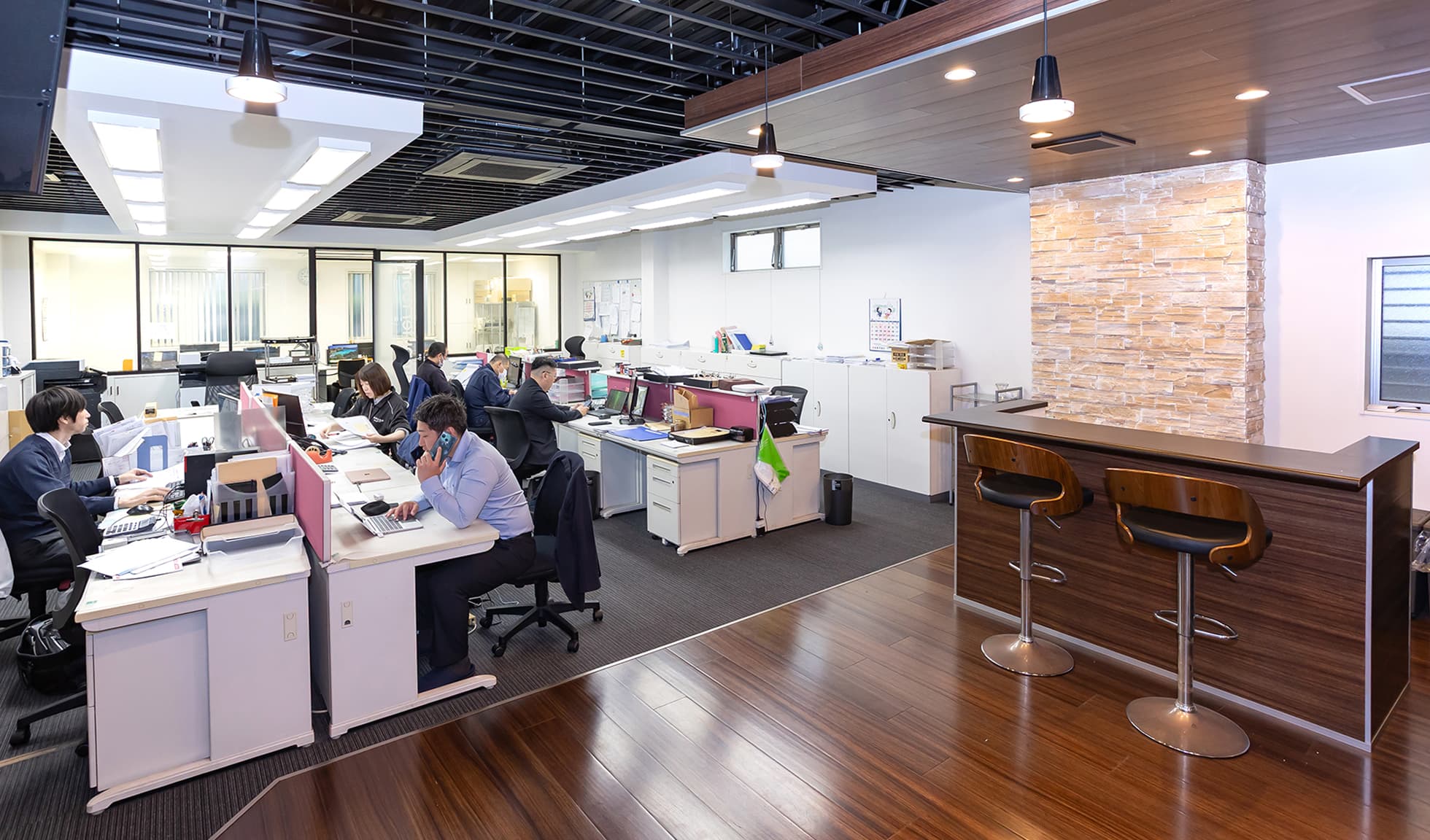 オフィスの様子